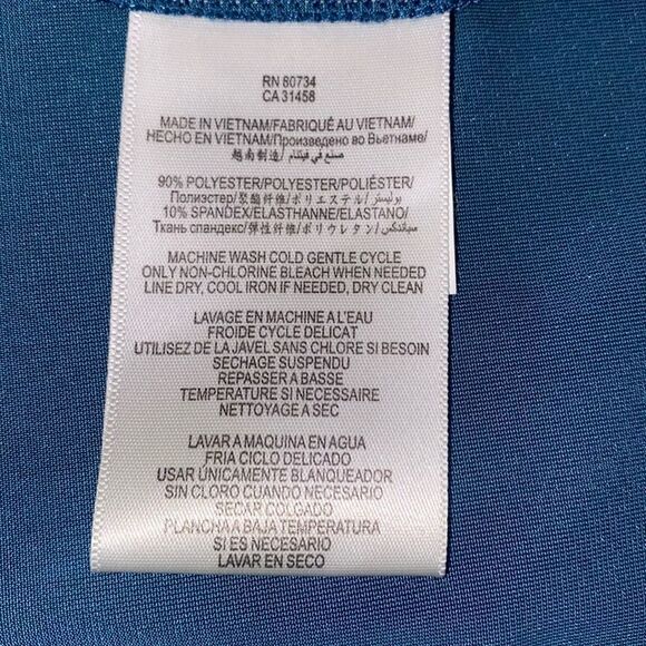 BCBG, Velvet, Midnight Blue Haze, Bodycon Mini Skirt - Picture 6 of 16